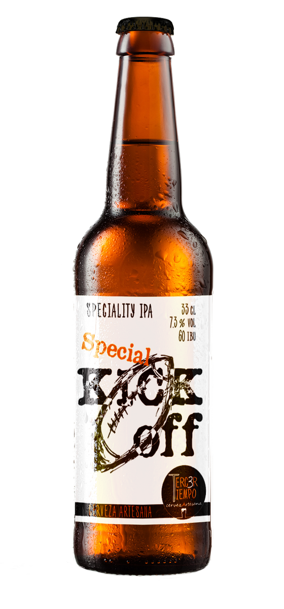 Special Kick Off, pack 12 botellas de 33 cl - Cerveza Tercer Tiempo