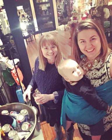 Kat & Jade (With Little L) at Ladies Night Out in Whitefish, MT