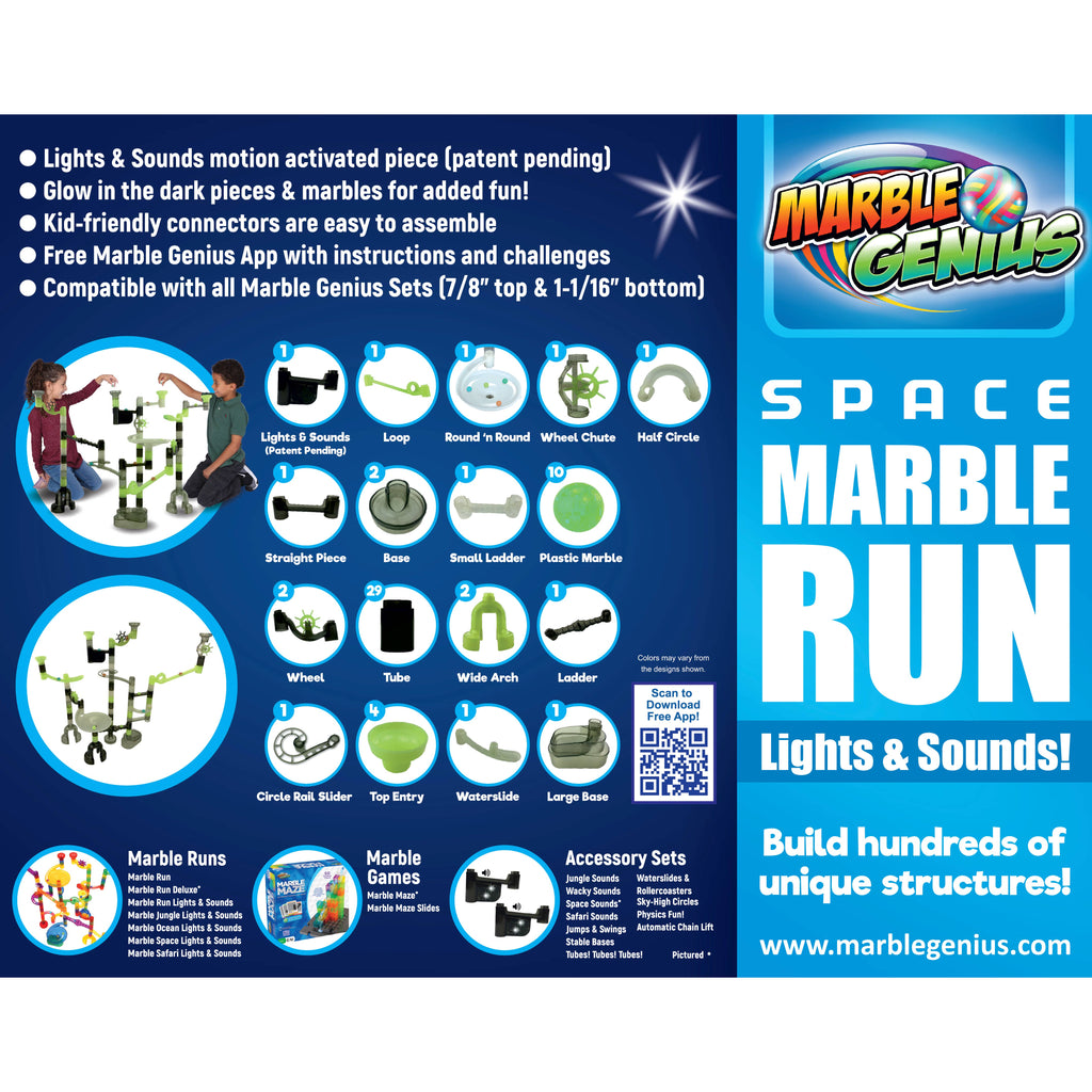 space marble run