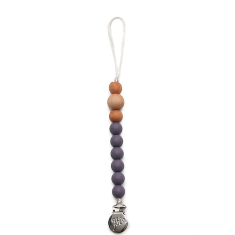 Plum Miller Pacifier Clip | Getting Sew Crafty