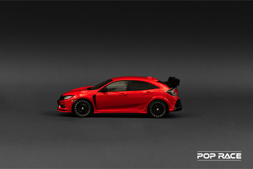 94%OFF!】 POP RACE 1 18 FK8 Civic Type R Red 完成品 PR18-FK8M-RED