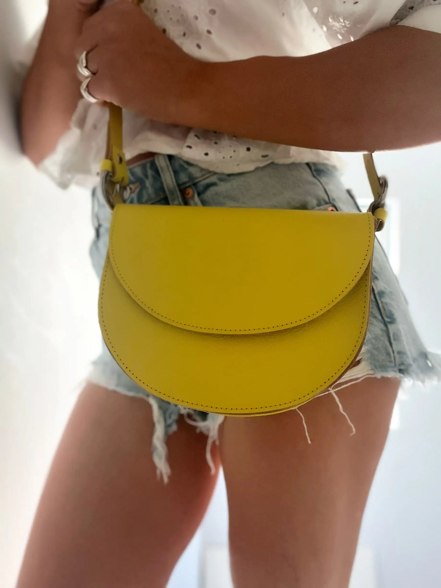 The Yellow Moon Crossbody Bag