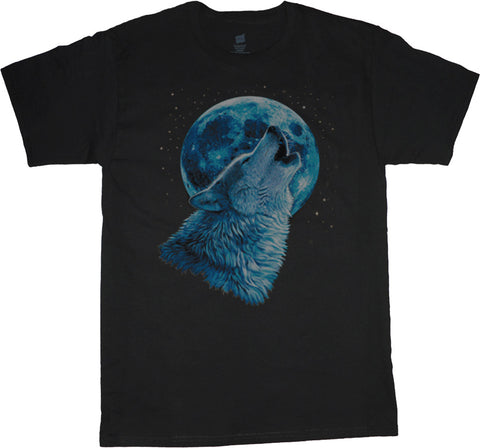 big and tall wolf t-shirt
