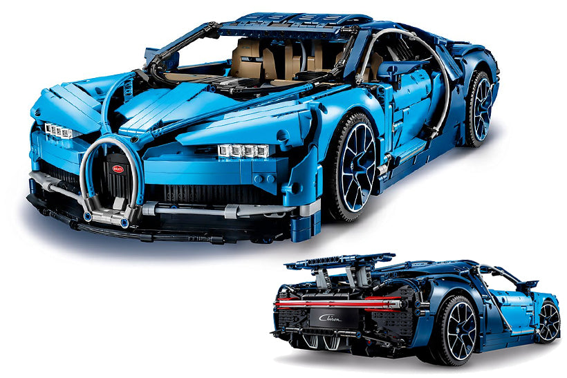 blue bugatti lego