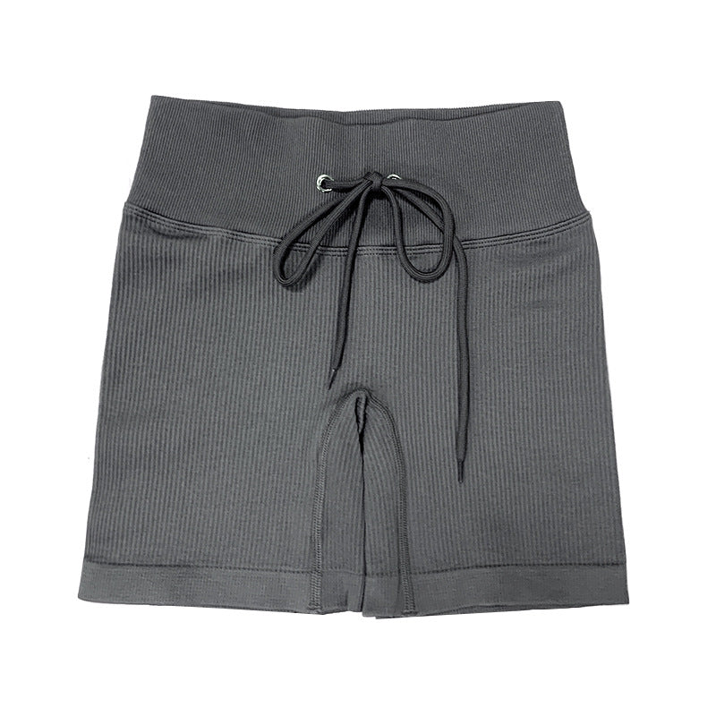 Drawstring Yoga Thread Pants Quick Dry Training Running Gym Pants