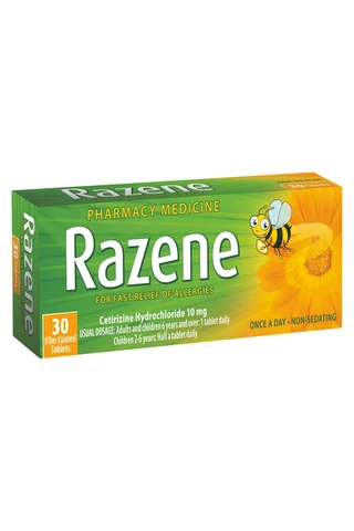 Razene 10mg 30 Tablets