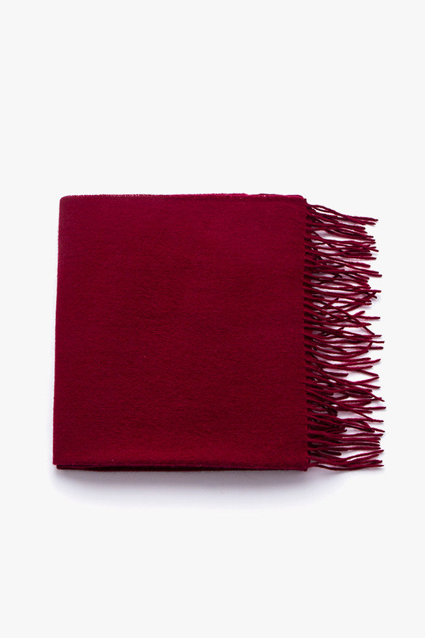 Large Wool Cashmere Scarf
