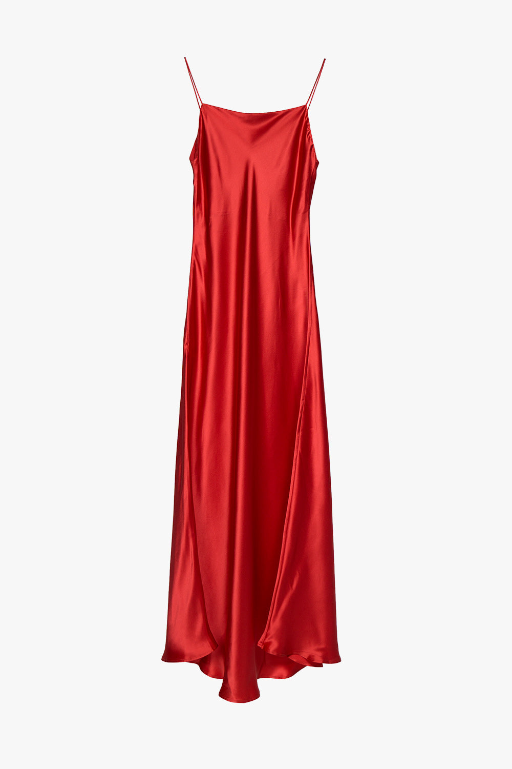 Silk V-Neck Slip Dress