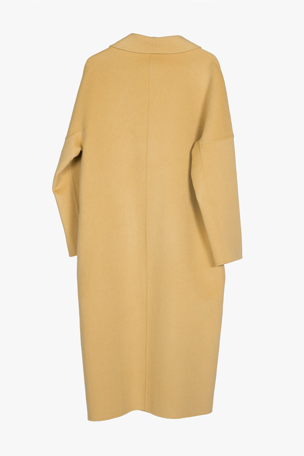 Wool Cashmere Mustard Coat