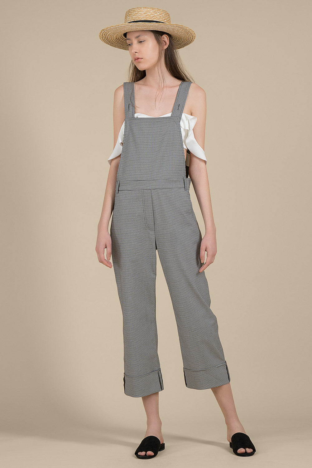 Gingham Check Overall