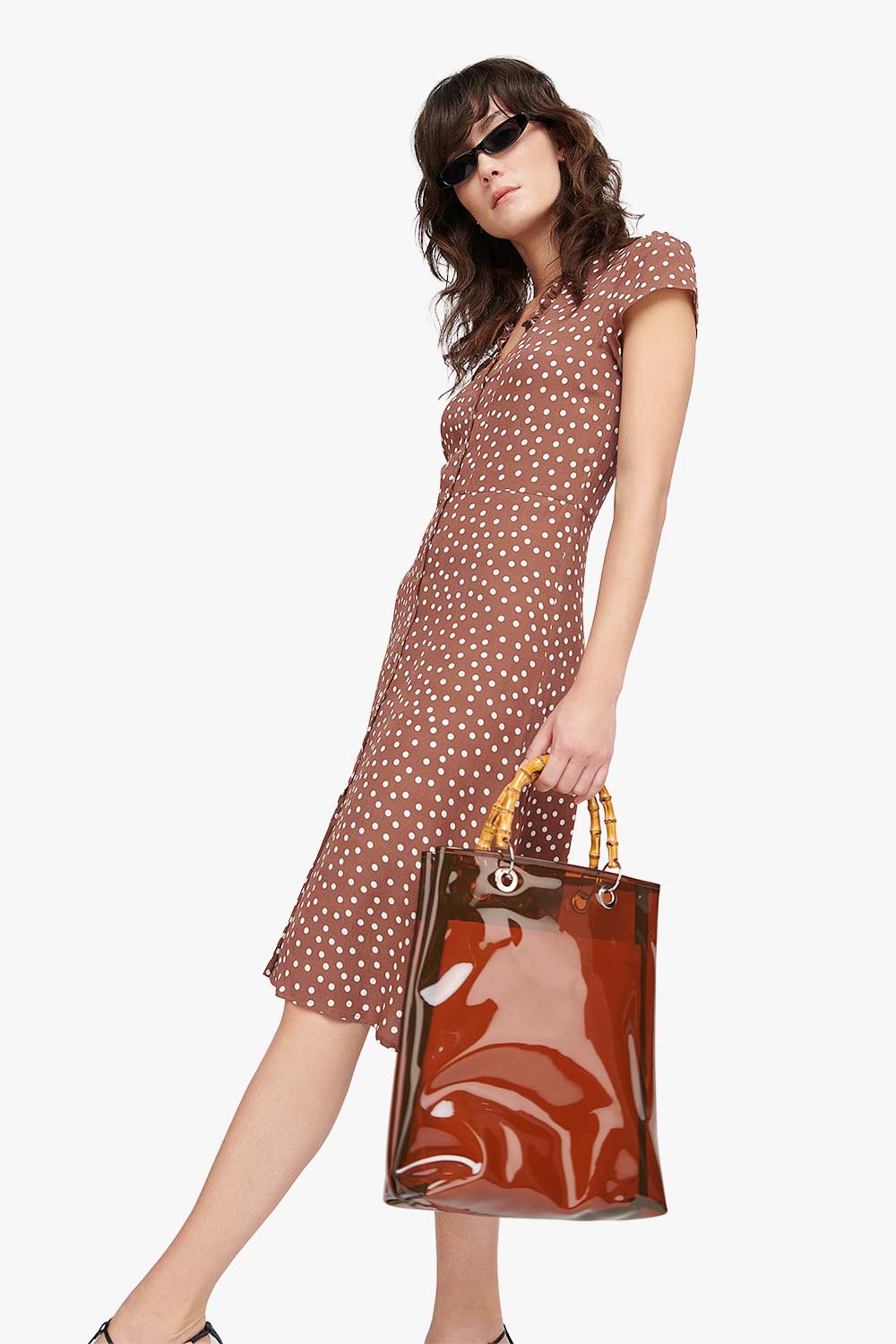 PVC Bamboo Tote