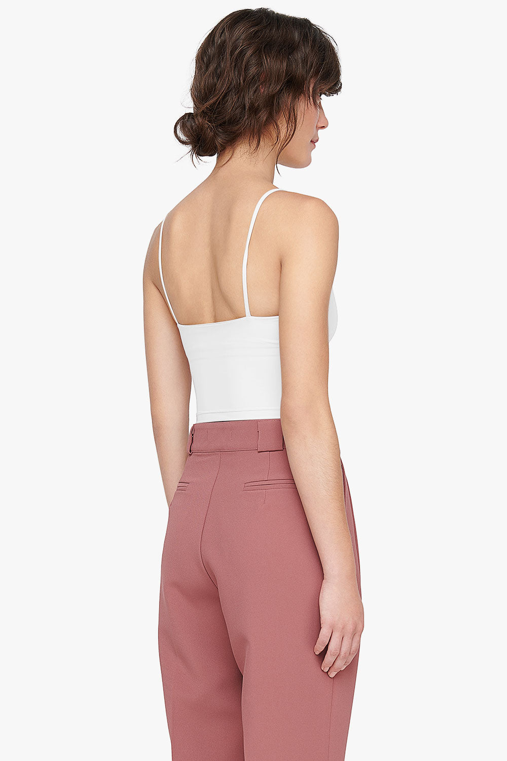 Crop Nylon Tank