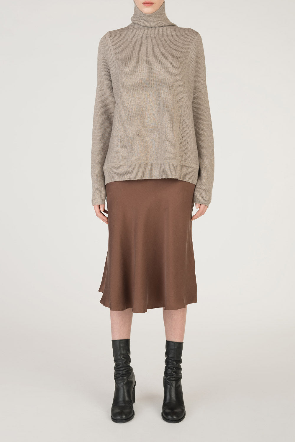 Slip on Silk Dress