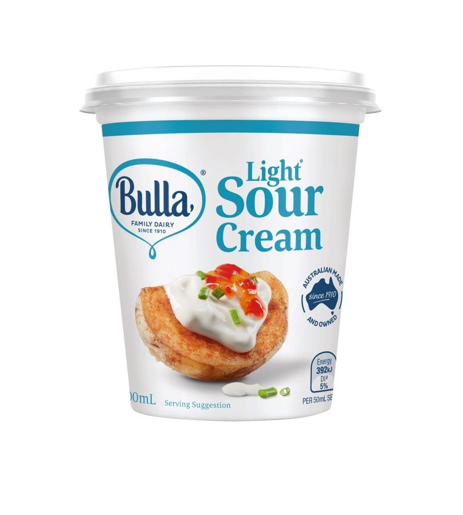 Bulla Light Sour Cream 200ml Ipantry