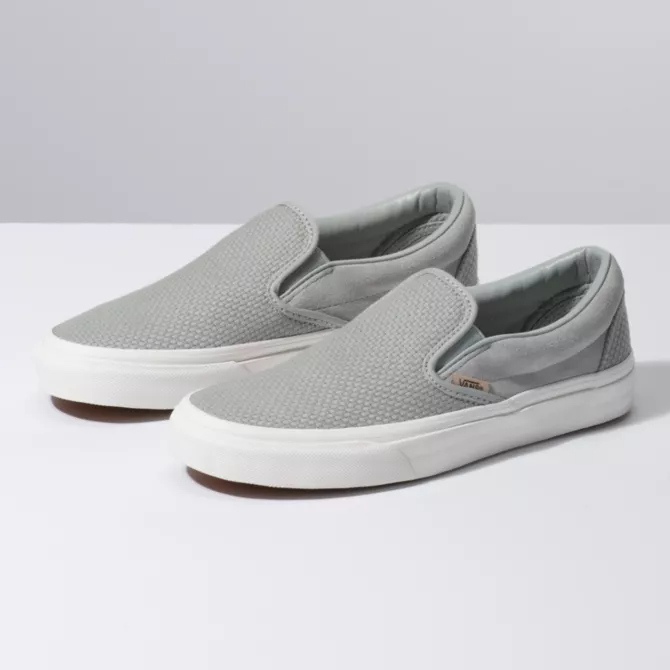 vans woven slip on