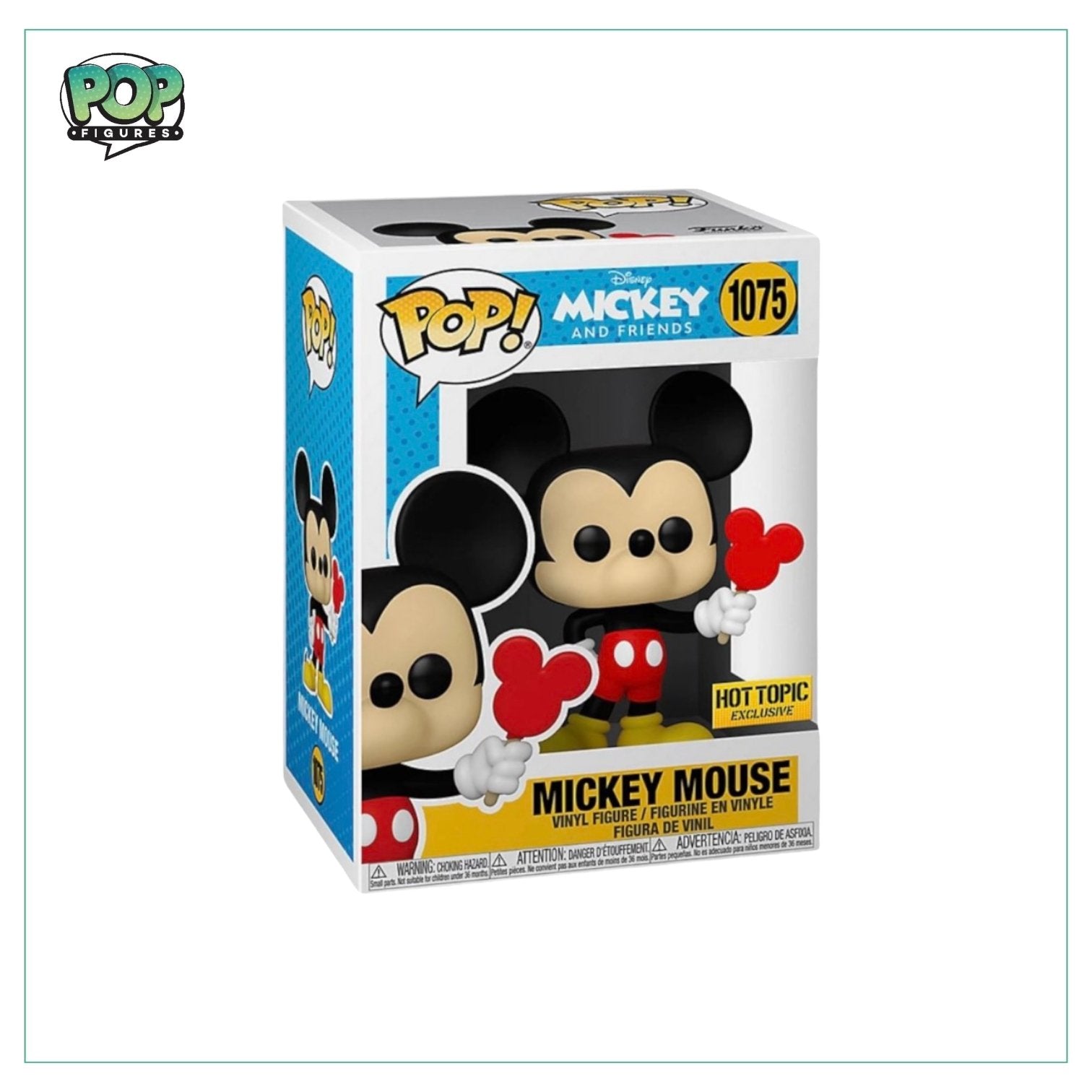 POP Disney archivi-Mickey Mouse Funko POP Figura in vinile #801 