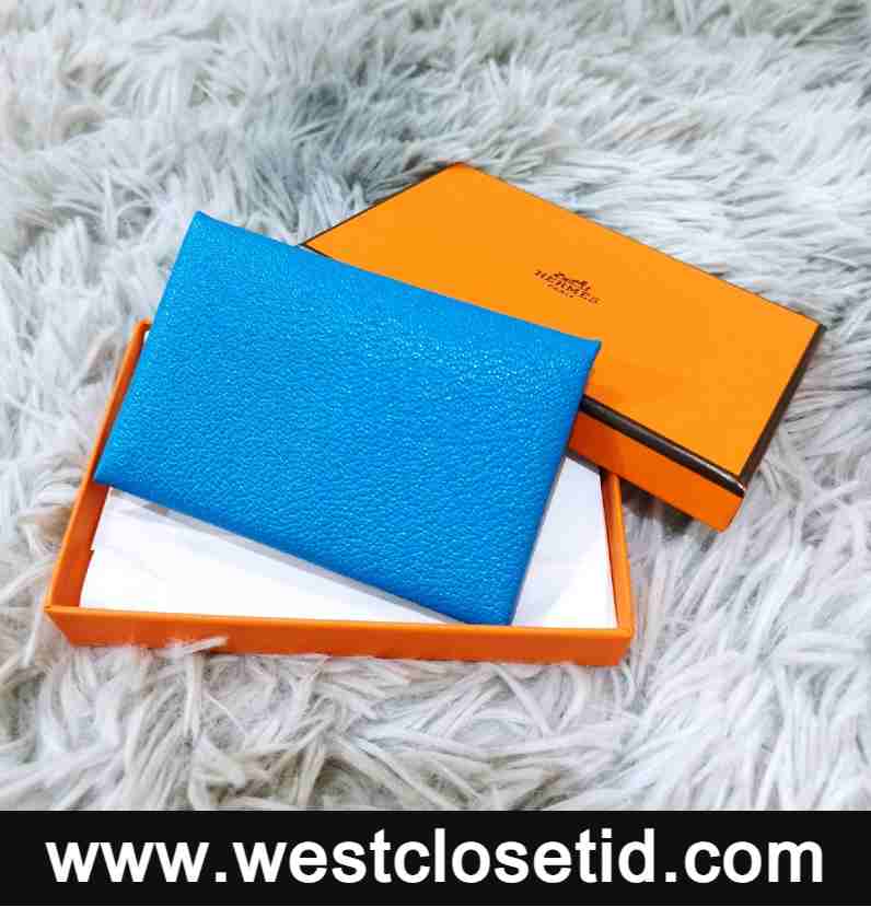 hermes business card holder