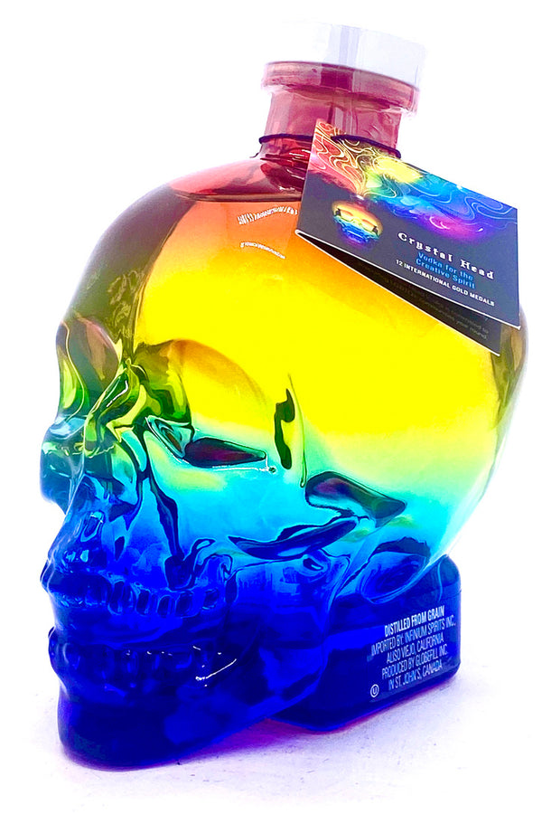 Crystal head skull vodka bottle ORYGINAL cool birthday present gift empty 