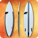 DP Surfboards carbon strapped stringerless blank