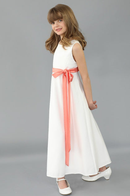 us angels sleeveless satin dress