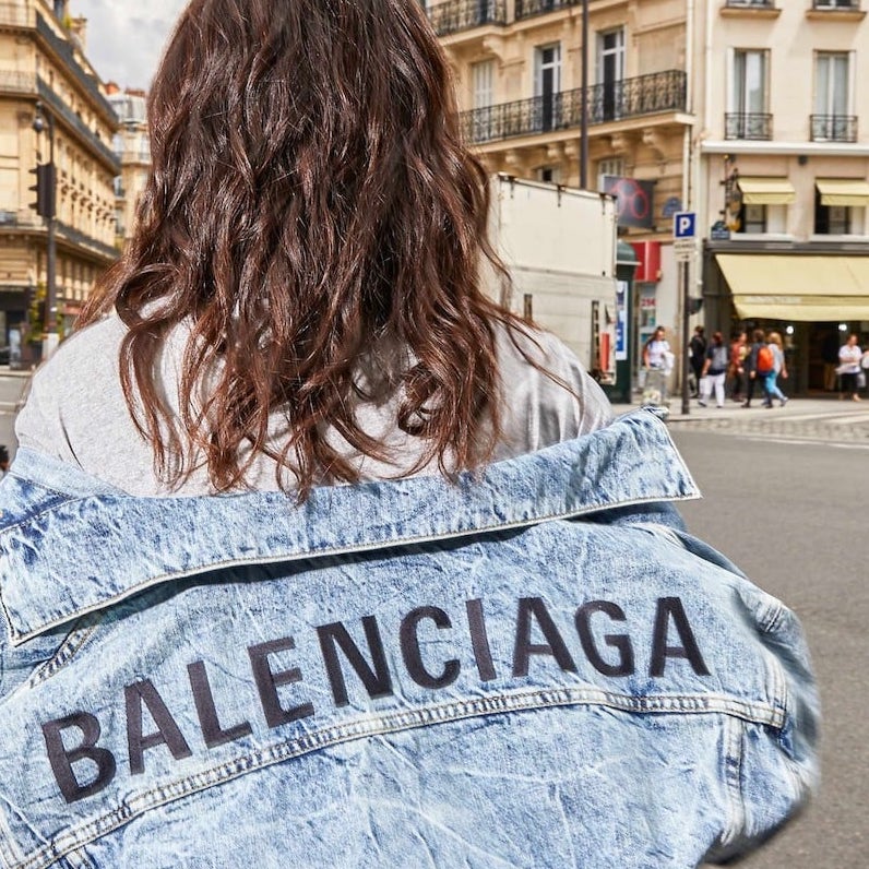 How To Style Balenciaga’s Oversized Denim Jackets