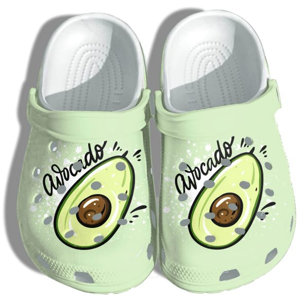 Løsne karton vores Avocado Cute Funny Crocs Clog Clog Shoes Crocs Clog For Mens And Women