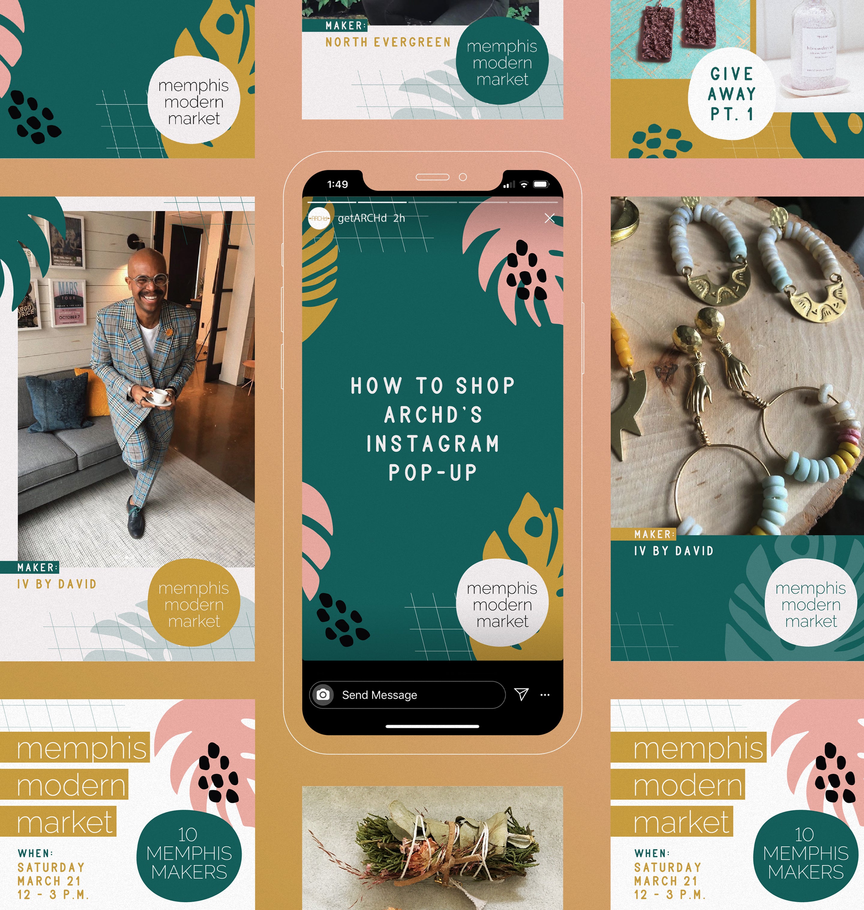 Instagram Story graphic template designs