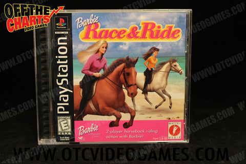 ps1 barbie race and ride