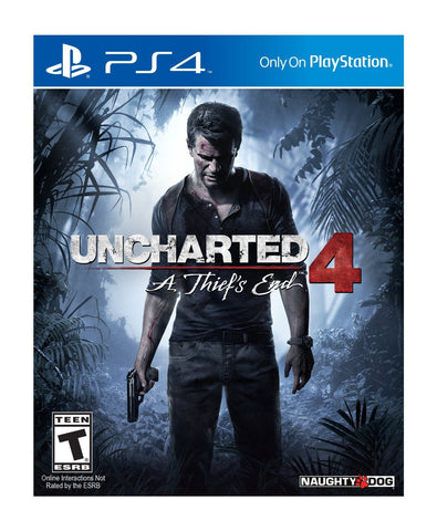 Uncharted 4: A Thief's End Playstation 4 Game Off the Charts