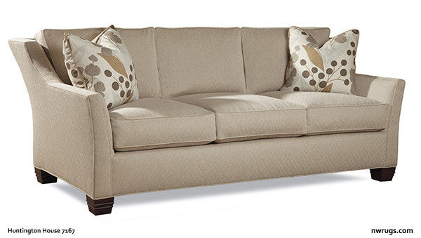 SOFA (a.) - 7167 by Huntington House  89.5"W X 41"D X 37"H - Arm Height: 25" Seat Height: 20"  http://nwrugs.com/collections/sofas/products/sofa-7167-20  #furniture for your entire #home at NW Rugs