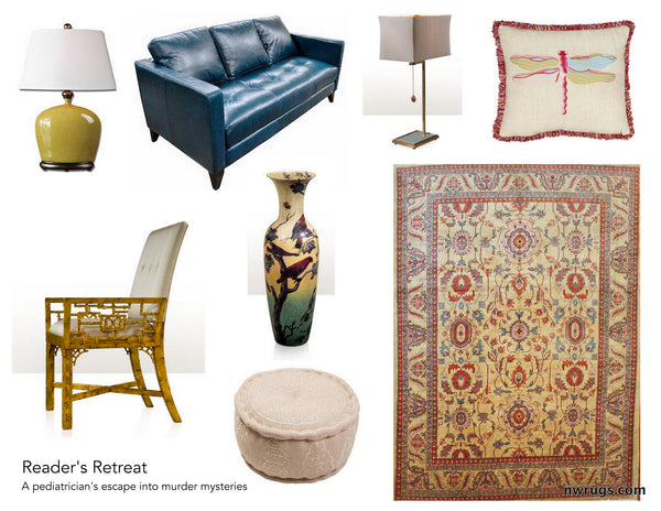 Rugs and accessories for a relaxing retreat