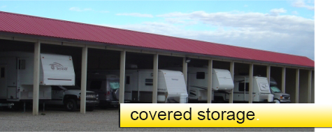 Top line sales and rentals - covered storage options