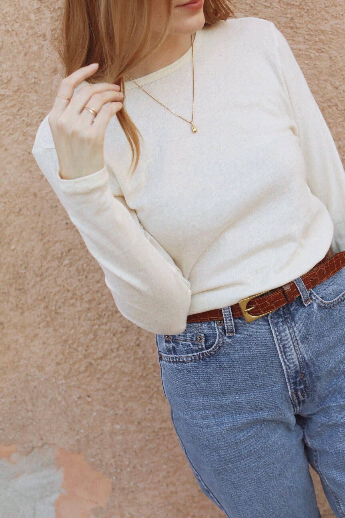 Shea Cashmere Knit in Natural