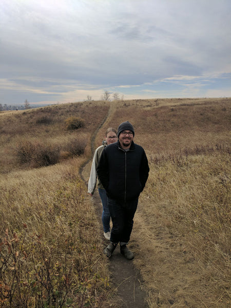 Fitzy Cross Canada Road Trip - Hiking Nose Hill in Calgary Alberta