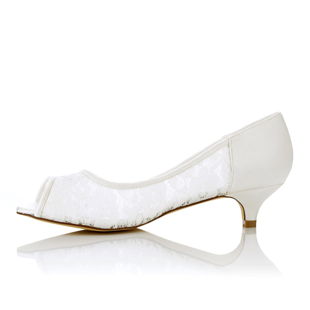 ivory pumps for wedding