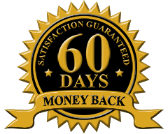 60-Day Money Back Guarantee Graphic