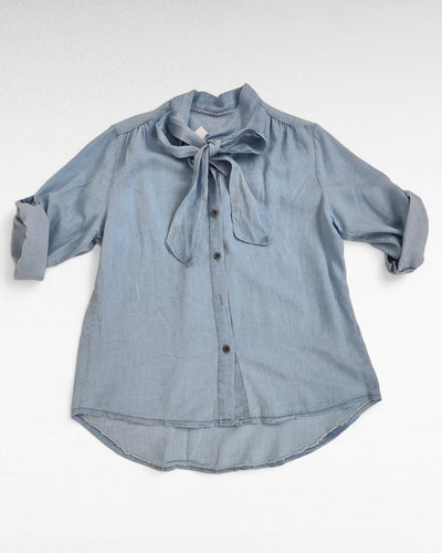 Camicia Coreana con Fiocco