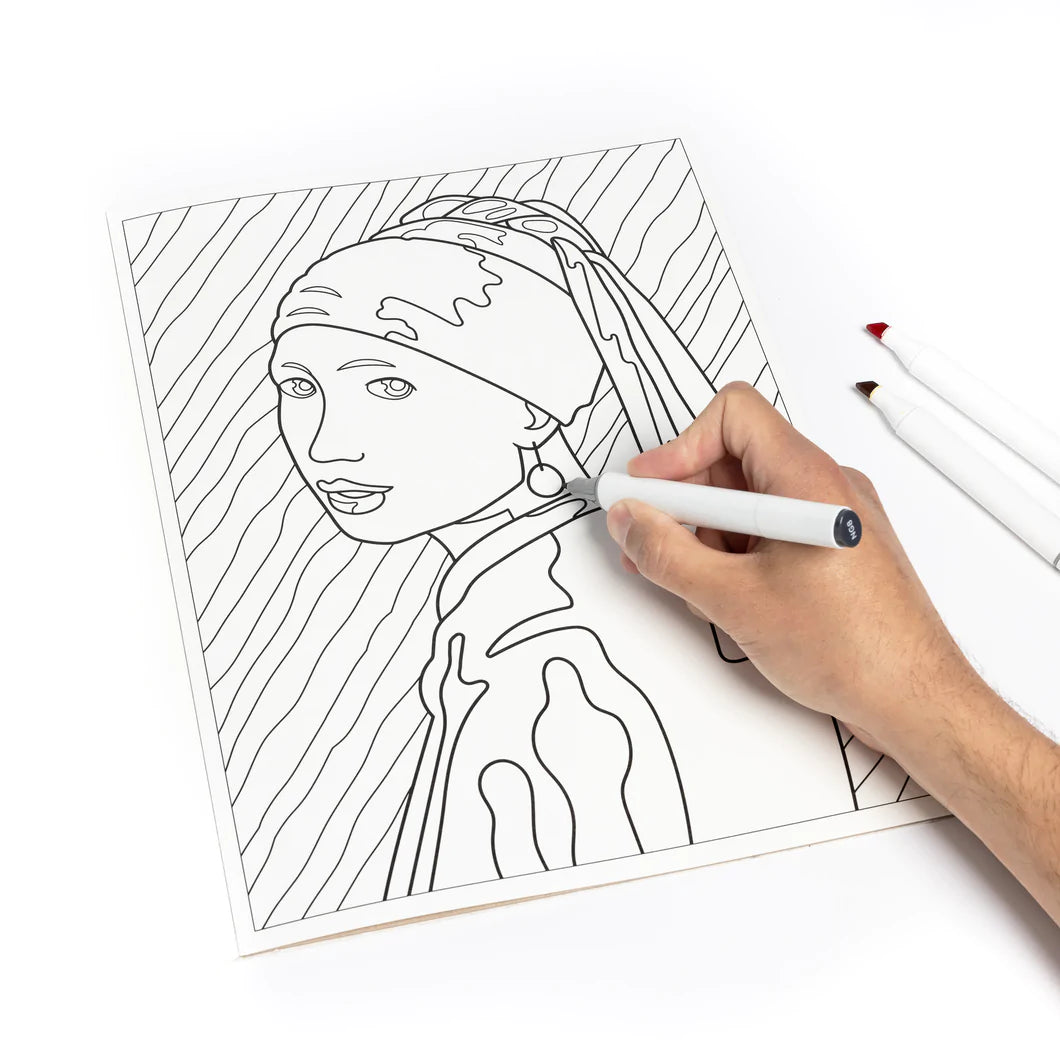 masterpieces coloring pages
