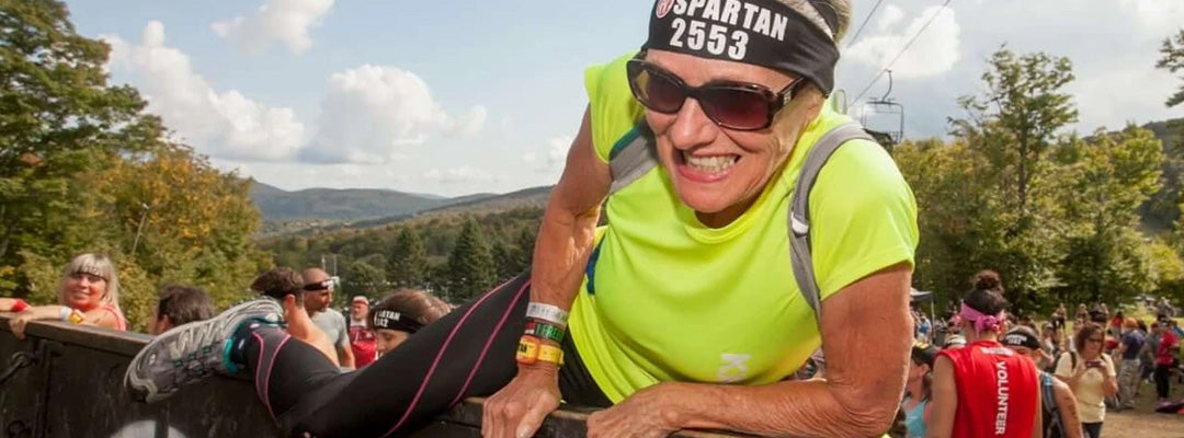 Johanne Di Cori completed Spartan Race in Killington, Vermont at age 78