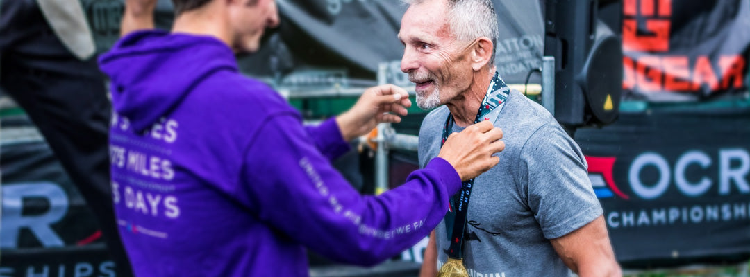 Senior racer Hubie Cushman is also the man behind Indian Mud Run.