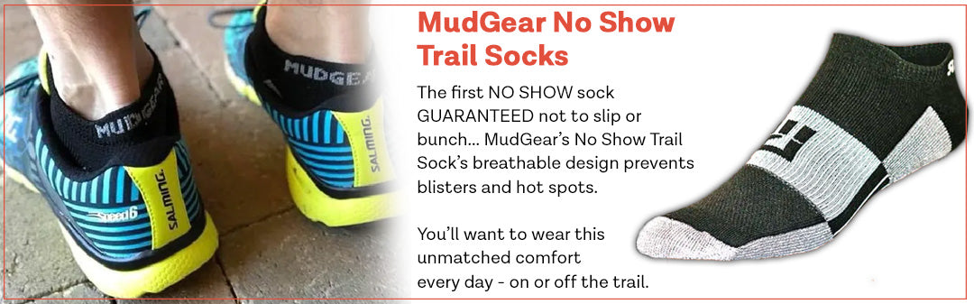 MudGear No Show Trail Socks