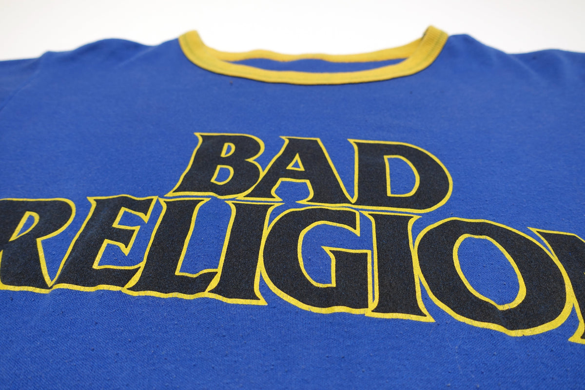 Bad Religion - Logo Ringer 90's Tour Shirt Size Large – the Minor 