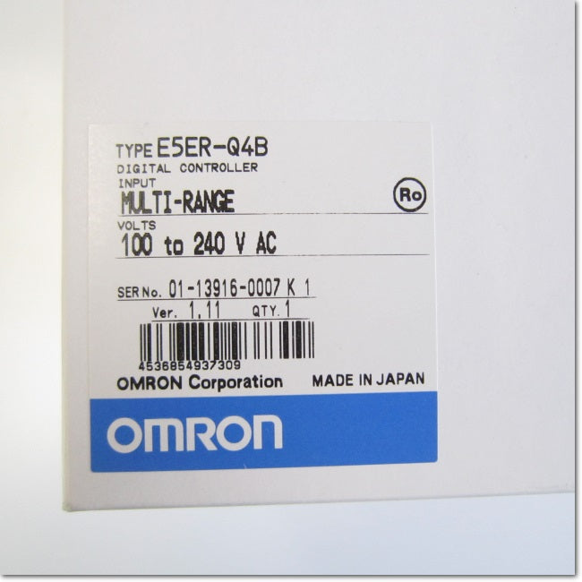Japan (A)Unused,E5ER-Q4B デジタル調節計 マルチ入力 100-240VAC 96×48mm  ,อะไหล่เครื่องจักร,Machine Parts,มือสอง,Secondhand –