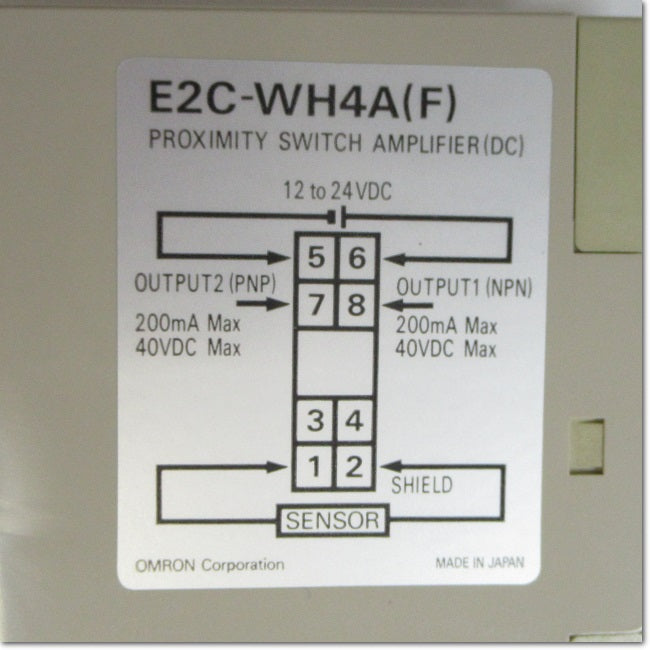 Japan (A)Unused,E2C-WH4A アンプ分離近接センサ ボリウムタイプ DC12-24V  ,อะไหล่เครื่องจักร,Machine Parts,มือสอง,Secondhand –