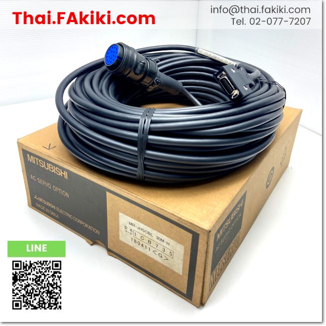 A)Unused, MR-JHSCBL30M-H encoder cable ,สายเคเบิลEncoder (ตัวเข้ารหัส – 