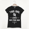 Leo Women's Zodiac Star Sign T Shirt