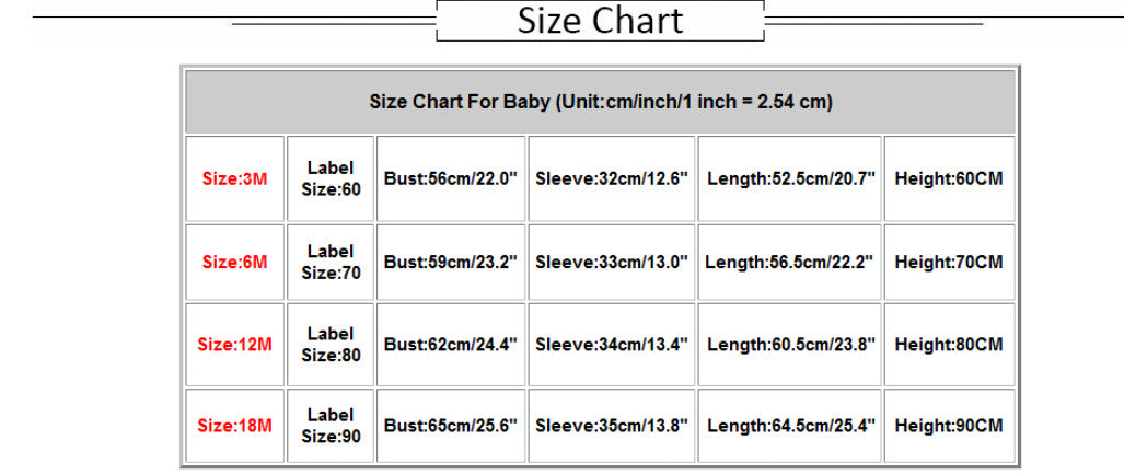 baby clothes size 70