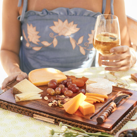 Lila Cheese Board with Carabao Horn Knife, Domesticity x Lanai, Domesticity, Domestic Bliss, Blog