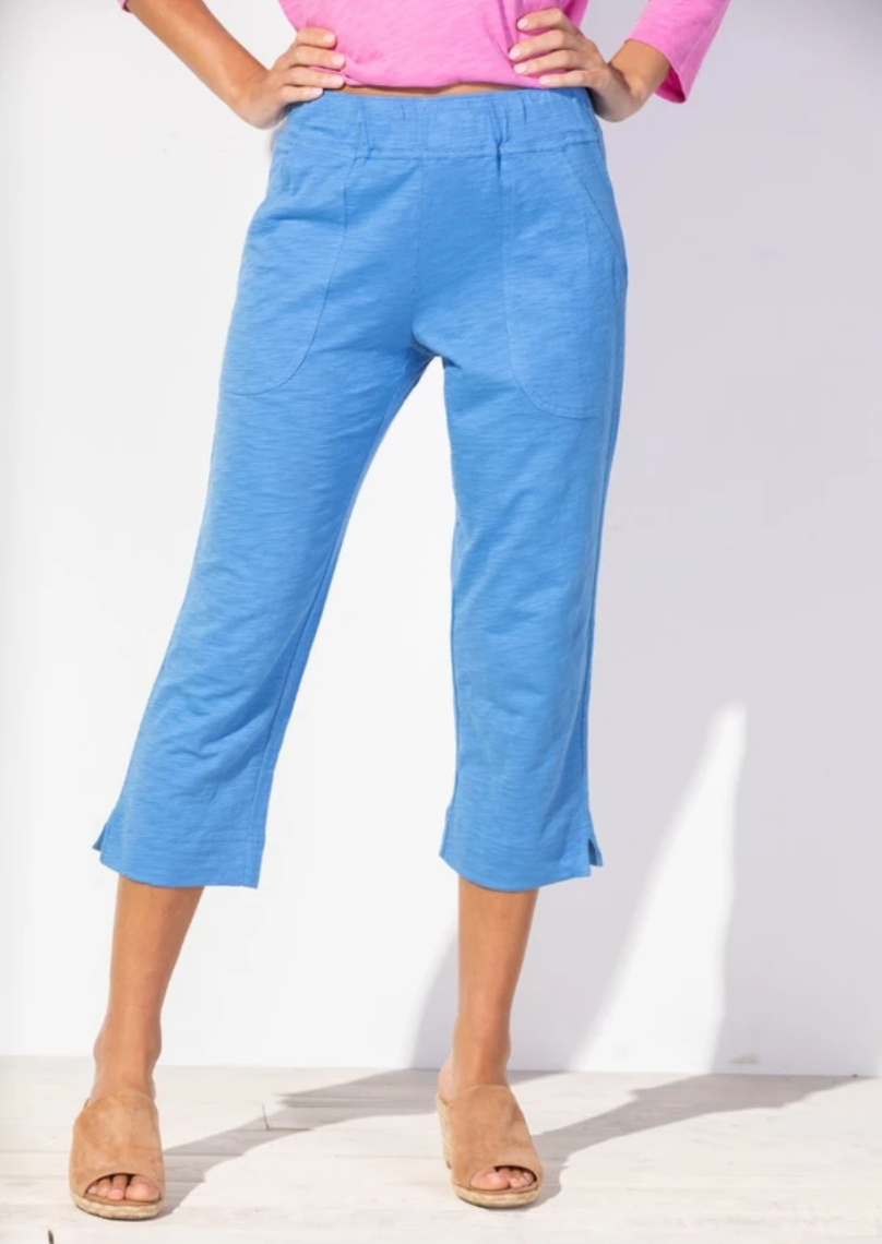 Escape by Habitat Cotton Slub Pocket Capri – SeaBreezes Clothing