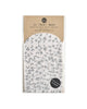 Pack of 12 black and white glassine treat bags with a squiggles and shapes pattern.